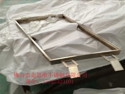 艺术造型黑色不锈钢镜框厂家纳米防指纹不锈钢镜架价格图1