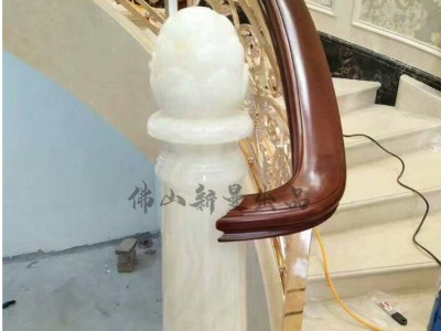 会所铜楼梯扶手图3