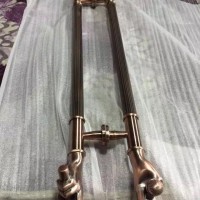 不锈钢方形拉手厂家玻璃门不锈钢激光门花定制