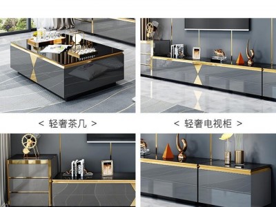 不锈钢圆形茶几来图定制不锈钢欧式茶几厂家图3