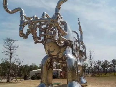 不锈钢艺景观工程图2