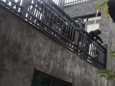 铸铝楼梯扶手护栏图2