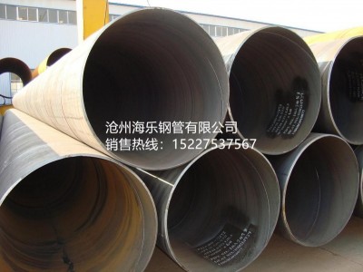 Q235B 排水立柱用大口径螺旋钢管图3