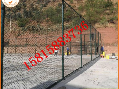 广州球场护栏网定做厂家 南沙学校操场勾花网围栏价格图2