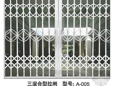 南宁拉闸门厂家供应95元/平米，河池不锈钢拉闸门，北海拉闸门