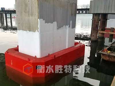 河北胜特科技定制型自浮式复合材料防撞设施  浮动式防撞装置图2