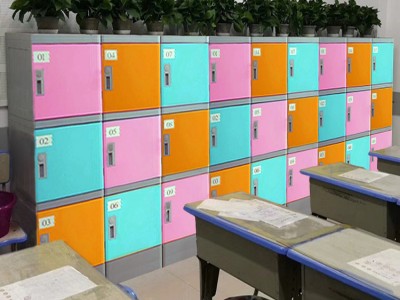 厂家专业生产 ABS塑料书包柜中小学学生书包柜图3