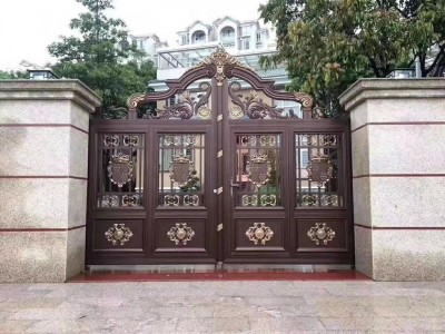 豪华别墅庭院大门图2