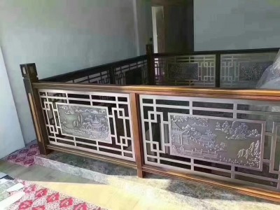 简约彩色不锈钢护栏图3