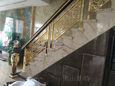 广东家装铝楼梯护栏及配件批发市场图2
