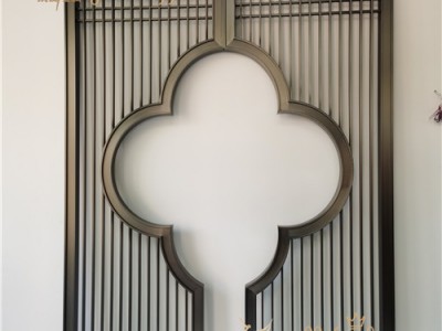 不锈钢焊接屏风 工程装饰金属焊接屏风图2