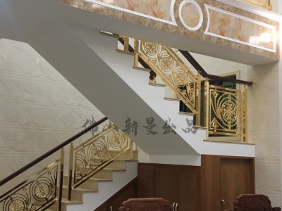 铜艺楼梯扶手在选购时的三要点图3