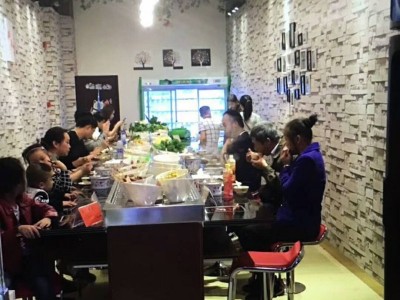 上海回转火锅设备加盟价格 上海旋转小火锅设备生产厂家图3