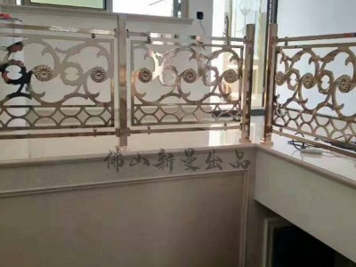 不锈钢浮雕楼梯扶手图2