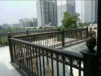 天桥铝艺护栏生产图1