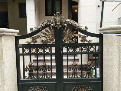 花园铝艺庭院大门图3