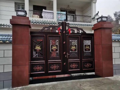 铝艺大门护栏图2