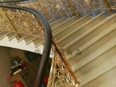 金属浮雕楼梯扶手图2